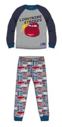 Piżama AUTA ZYGZAK MCQUEEN dziecięca piżama chłopięca długi rękaw 110