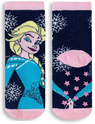 Skarpety skarpetki KRAINA LODU FROZEN FROTTE dziecięce ciepłe 23-26
