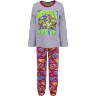 Piżama wojownicze żółwie ninja długi rękaw dziecięca 104