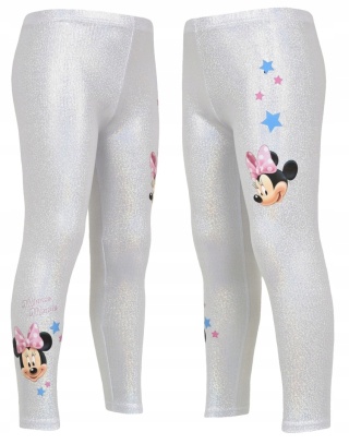 Getry legginsy MYSZKA MINNIE HOLOGRAFICZNE 110