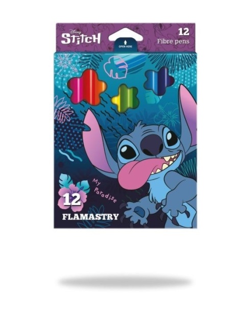 Flamastry mazaki pisaki 12 kolorów Lilo i Stitch Stich