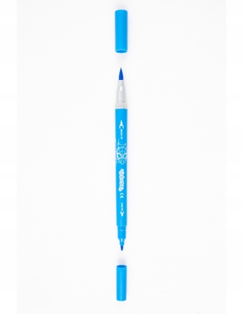 Flamastry mazaki pisaki dwustronne 10 kolorów SPIDERMAN