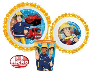 STRAŻAK SAM zestaw śniadaniowy miska kubek