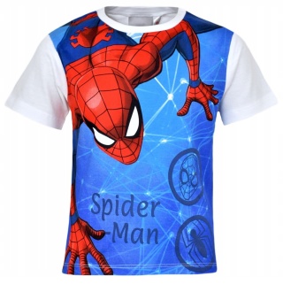 T-shirt koszulka SPIDERMAN MARVEL LICENCJA 128