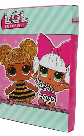 Piżama dziecięca LOL SURPRISE pudełko BROKAT 110