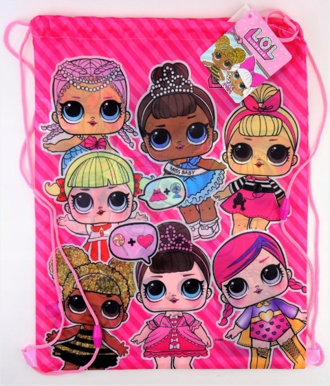 Plecak worek na buty LOL L.O.L. SURPRISE LICENCJA