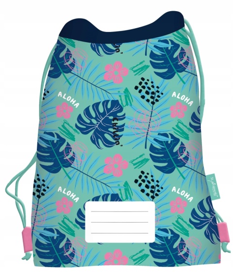 Plecak worek na buty kapcie St. Majewski Lilo i Stitch 43 x 34 cm