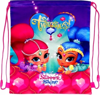 Plecak worek na buty kapcie do przedszkola dziny SHIMMER I SHINE