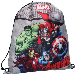 Plecak worek sportowy na buty kapcie AVENGERS THOR HULK 44X37 cm