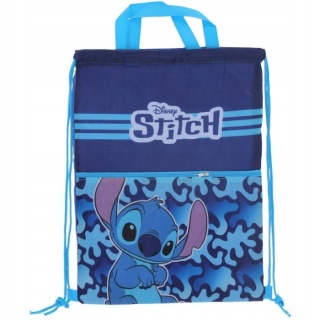 Worek na buty Stich plecak sportowy gruby sznur niebieski LILO I STITCH