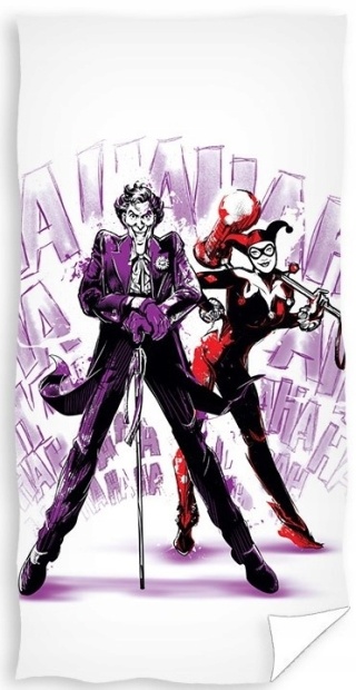 BATMAN JOKER Ręcznik plażowy kąpielowy 70X140cm