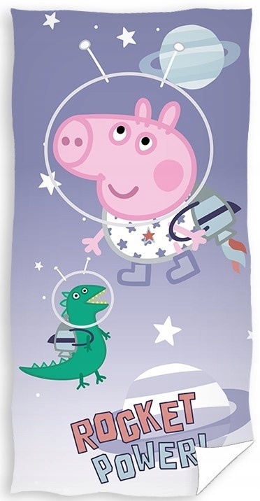 GEORGE Ręcznik kąpielowy plażowy ŚWINKA PEPPA