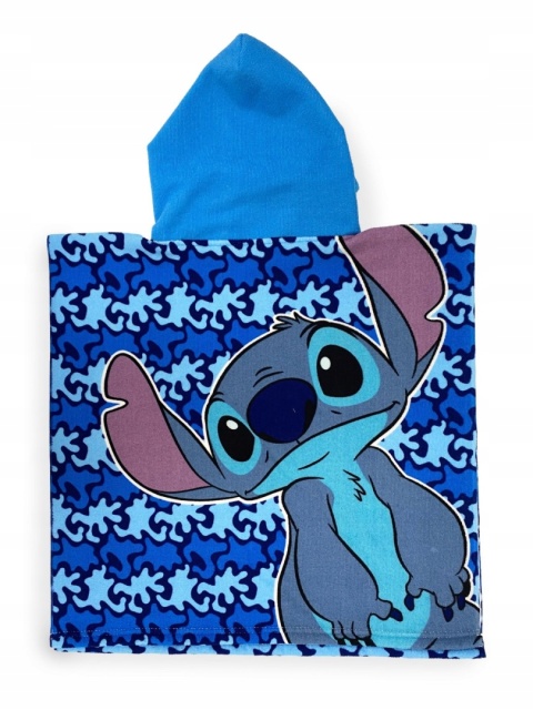 LILO I STITCH ponczo poncho ręcznik szybkoschnący Stich 55x110