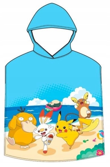 POKEMON ponczo poncho ręcznik szybkoschnący 50X100