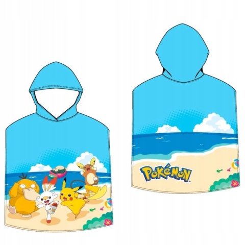 POKEMON ponczo poncho ręcznik szybkoschnący 50X100