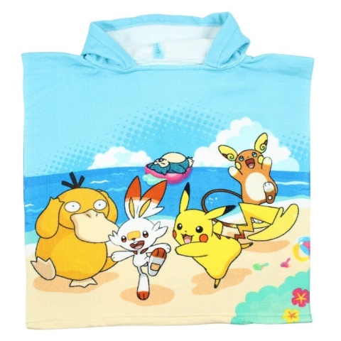 POKEMON ponczo poncho ręcznik szybkoschnący 50X100