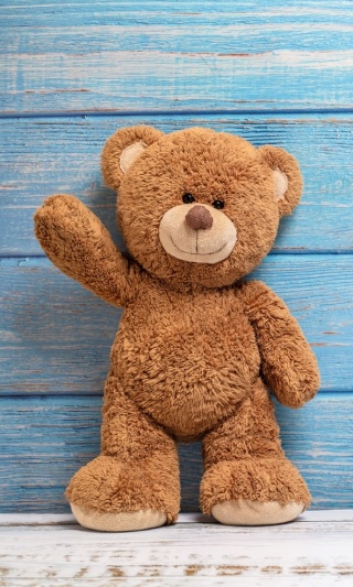 Ręcznik do rąk przedszkola PLUSZOWY MIŚ 30X50