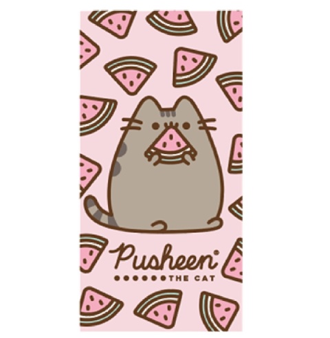 Ręcznik kąpielowy kot kotek PUSHEEN arbuz 70X140