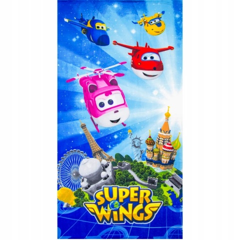 Ręcznik kąpielowy plażowy 70x140 SUPER WINGS