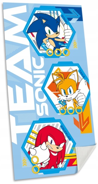 SONIC JEŻ Ręcznik kąpielowy plażowy bawełniany 70x140