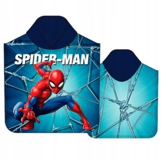 SPIDERMAN ponczo poncho ręcznik plażowy 50X100