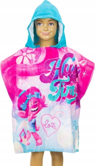 TROLLE POPPY poncho ponczo ręcznik kąpielowy plażowy 60x120