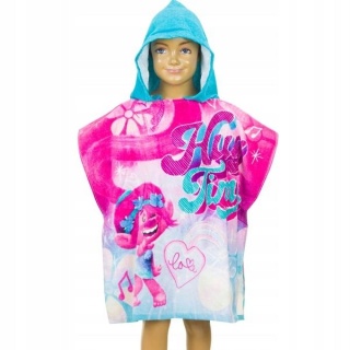 TROLLE POPPY poncho ponczo ręcznik kąpielowy plażowy 60x120