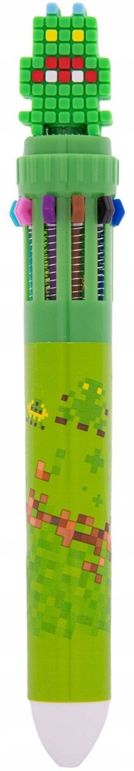 Długopis 10 kolorowy PiXEL Astra z toperem wielokolorowy