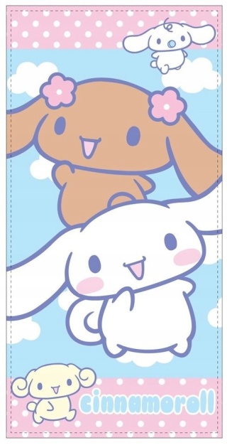 My Melody Cinnamon Ręcznik kąpielowy plażowy szybkoschnący 70x140