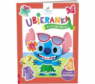 Ubieranka Disney Maluch W co się ubrać? naklejki