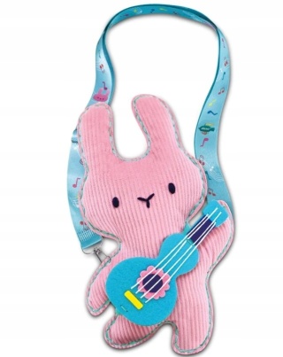 Zestaw do szycia DIY Uszyj maskotka Królikz paskiem 29x17,5cm AVENIR