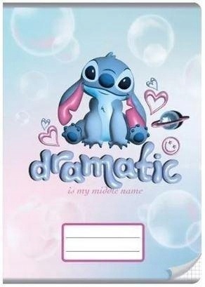 Zeszyt A4 Stitch w kratkę 32 kartek LILO I STICH