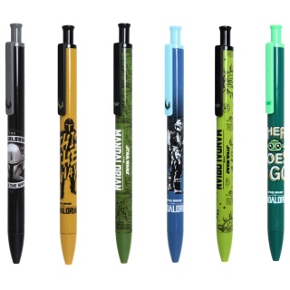 Długopis żelowy niebieski blanco Star Wars Mandalorian 1 szt mix