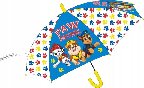 Parasol dziecięca parasolka automat PSI PATROL CHASE MARSHALL RUBBLE folia