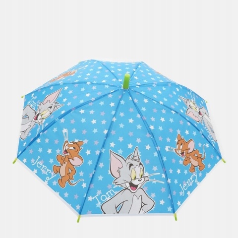 Parasol dziecięca parasolka automat Tom i Jerry foliowa