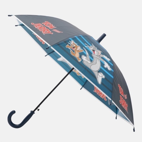 Parasol dziecięca parasolka automat Tom i Jerry foliowa