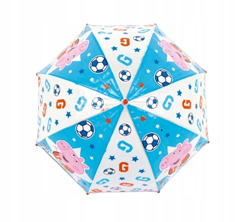 Parasol parasolka foliowy głęboka Świnka Peppa George