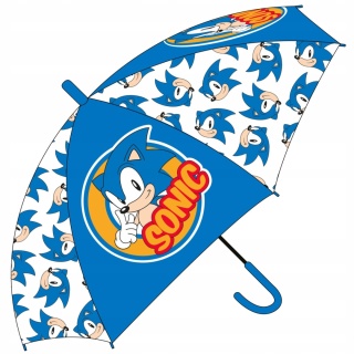 Parasol przeźroczysty foliowy automat jeż Sonic