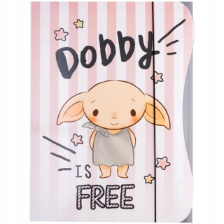 Teczka z gumką A4 na dokumenty rysunki Harry Potter Zgredek