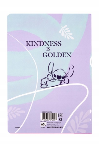 Zeszyt 74951 A5 Stitch w linię 60 kartek LILO I STICH