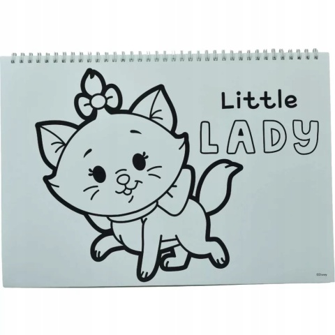 Dumbo Bambi kotka Marie szkicownik blok kolorowanki naklejki 40 k