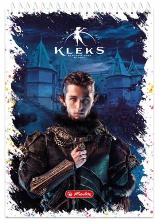 Kleks Akademia Pana Kleksa blok notatnik kołonotatnik A6 40k kratka Książę