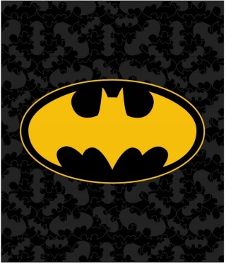 Kocyk koc polarowy coral miś BATMAN 120x150