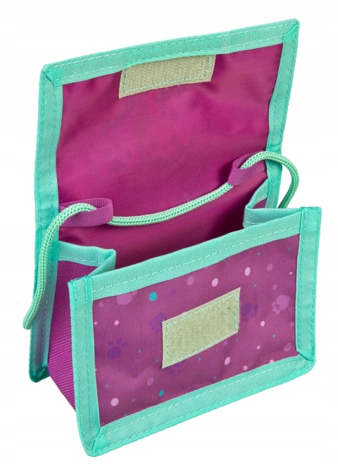 Portfel portfelik torebka KOCI DOMEK GABI na rzep