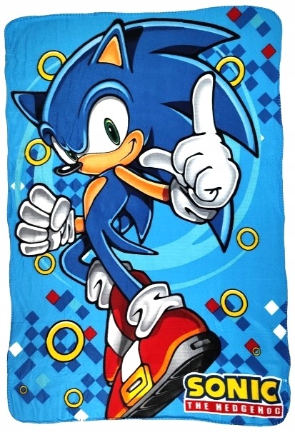 Koc kocyk polarowy narzuta SONIC 100x140 cm