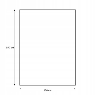Koc kocyk polarowy narzuta piłka boisko pled 100x150 cm