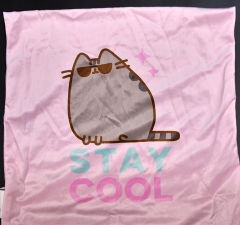 PUSHEEN koc 130x160 poszewka 40x40 piżama dziecięca długi rękaw 146/152