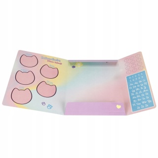 Teczka z gumką A4 na dokumenty KOCI DOMEK GABI gabdorable