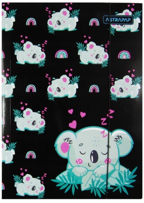 Teczka z gumką A4 na dokumenty rysunki koala śpioszek