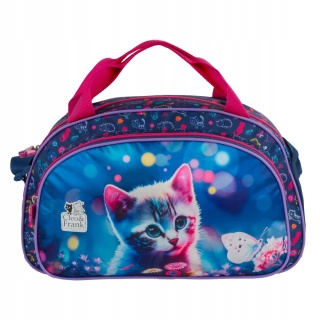 Torba na ramię młodzieżowa sportowa na basen 43 Kot kociak Cleo&Frank
